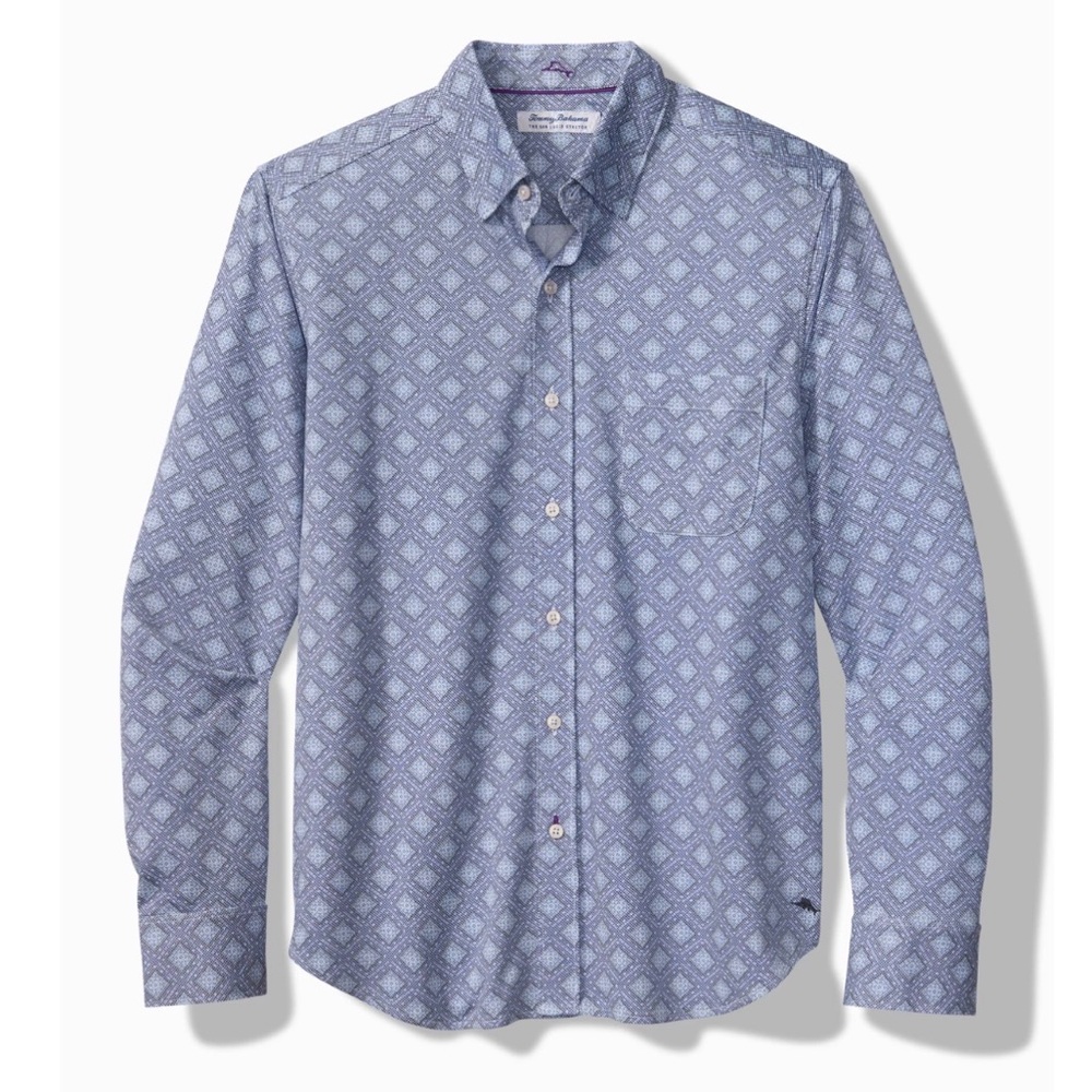 Tommy Bahama IslandZone Long Sleeve Shirt (Big & Tall)